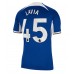 Chelsea Romeo Lavia #45 Hemma matchtröja 2023-24 Kortärmad Billigt
